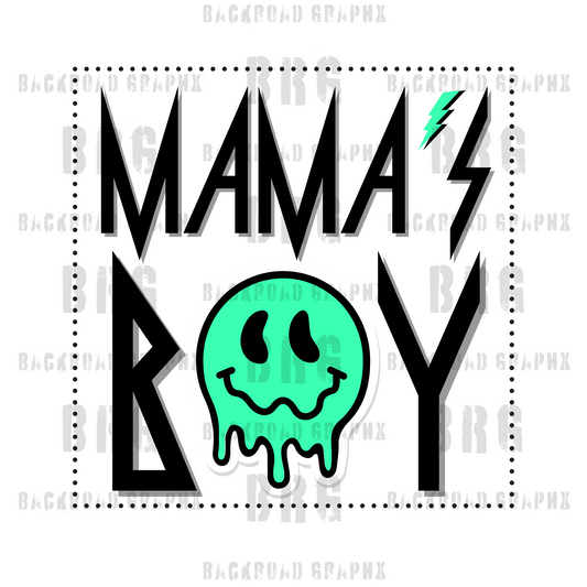 Mamas Boy transfer Backroad Graphx Best DTF Transfers Near Me UVDTF Stickers decals embroidery swag heat transfers direct to film
