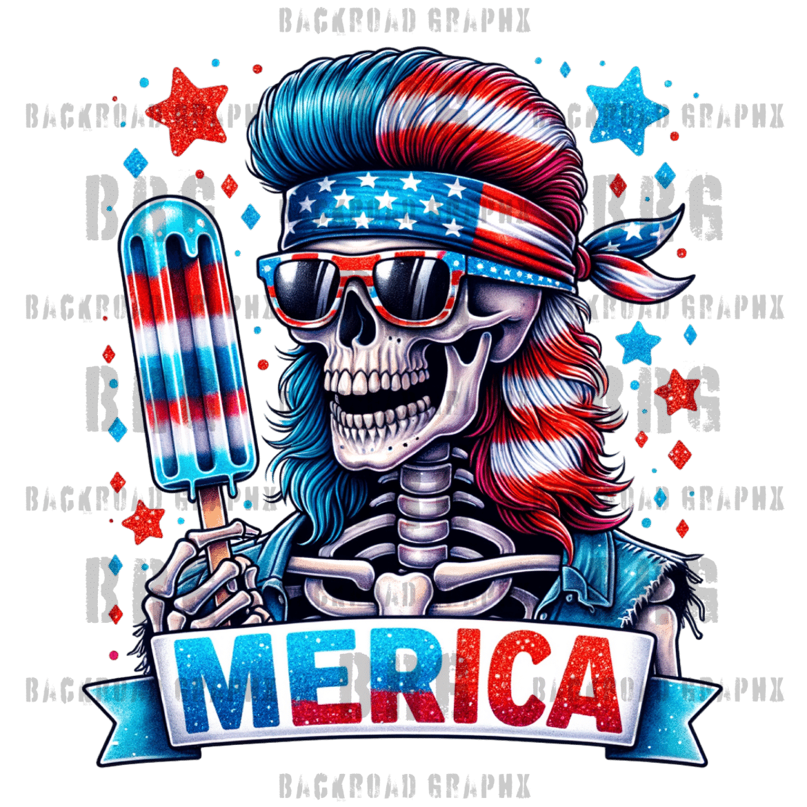 'Merica Backroad Graphx Best DTF Transfers Near Me UVDTF Stickers decals embroidery swag heat transfers direct to film