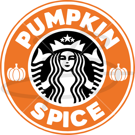 Pumpkin Spice Transfer Backroad Graphx Best DTF Transfers Near Me UVDTF Stickers decals embroidery swag heat transfers direct to film
