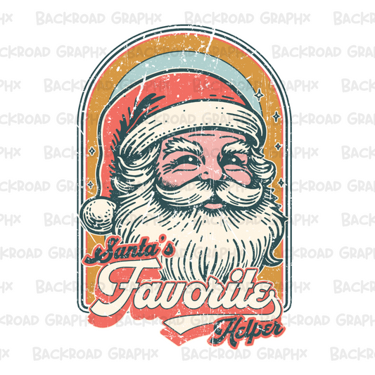 Santa's Favorite Helper Transfer