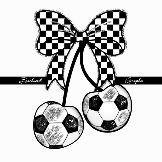 Soccer Cherries Transfer