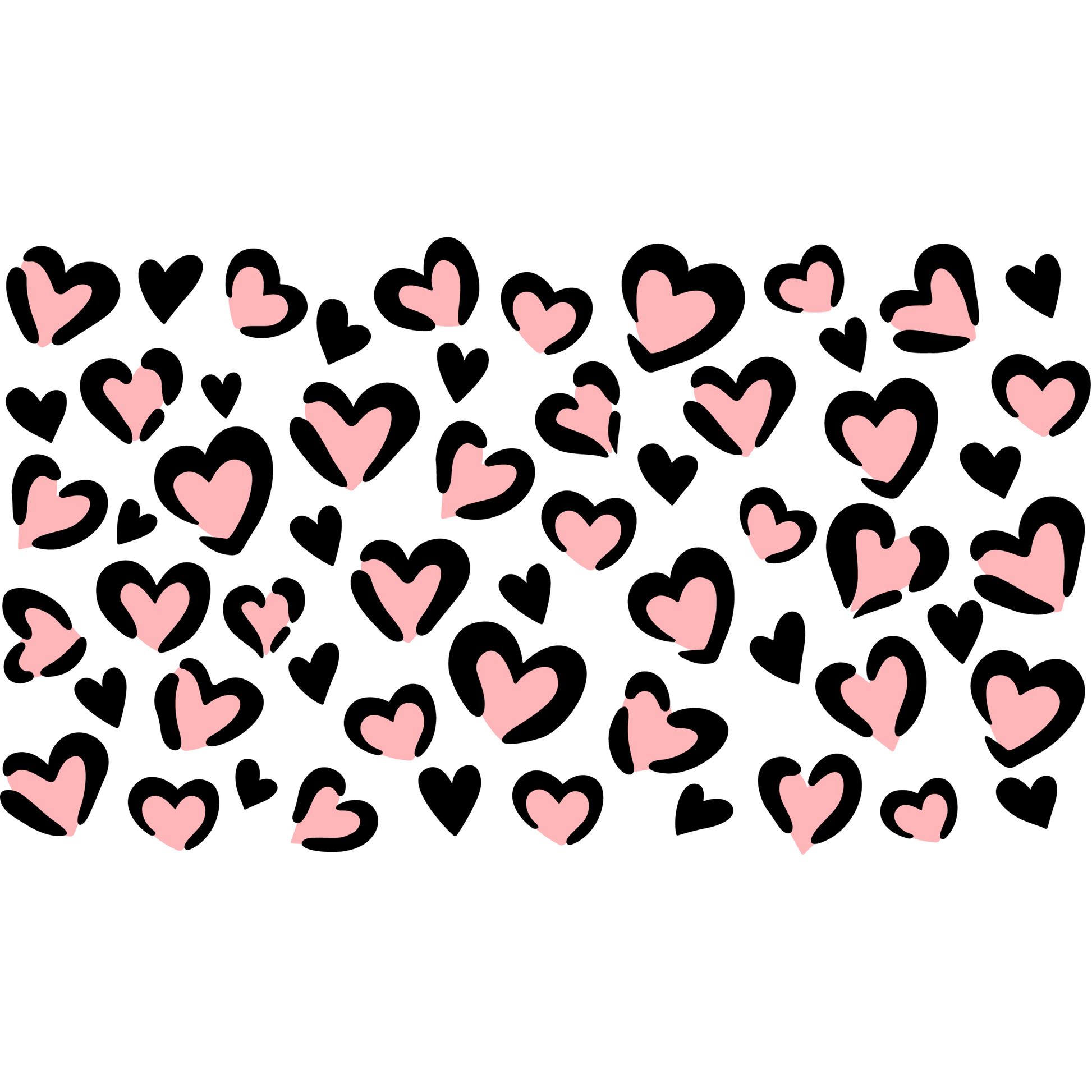 Cheetah Hearts Cup Wrap Backroad Graphx Best DTF Transfers Near Me UVDTF Stickers decals embroidery swag heat transfers direct to film